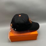 Hermes Davis H Primavera Cap Black Hermes Cap - Image 4