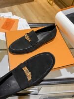 Hermes Destin Loafers Black For Women H212116Z 9M360 - Image 2