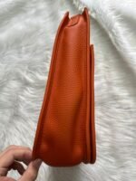 Hermes Evelyne III 29 Bag Orange With Silver-Toned Hardware H056277CC9J - Image 4