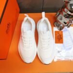 Hermes Gramme Sneakers White For Men - Image 4