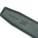 Hermès “H-Zip” 38mm Reversible Belt Black & Green - Image 10
