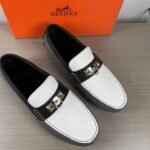 Hermes Irving Loafer Grey/White For Men - Image 2