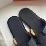 Hermes Izmir Sandals Black For Men H041141ZH01425 - Image 5