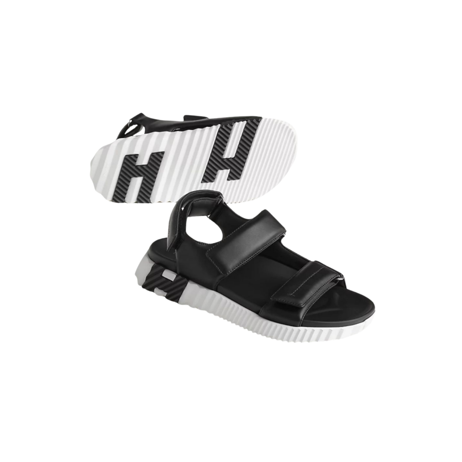 Hermes-Junior-Sandal-Noir-For-Men-H251988ZH01390.png Hermes Junior Sandals Noir For Men H251988ZH01390 - Image 1