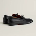 Hermes Karl Loafers Noir For Men H251997ZA01435 - Image 4