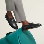 Hermes Karl Loafers Noir For Men H251997ZA01435 - Image 2