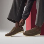 Hermes Low Loafer Ecorce For Men H252964ZAF7390 - Image 2