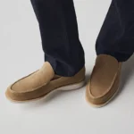 Hermes Low Loafer Beige Sable For Men H252964ZAC9390 - Image 2