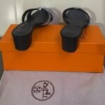 Hermes Oasis Sandal Black For Women, Women's Shoes H192001Z 52370 - Image 6