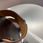 Hermes Oran Sandal Burgundy For Men - Image 4