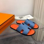 Hermes Oran Sandal Jade Green For Men - Image 9