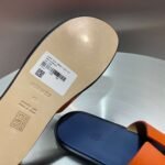 Hermes Oran Sandal Orange For Men - Image 6
