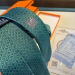 Hermes Tie Larguez Les Amarres Twillbi Green For Men - Image 6