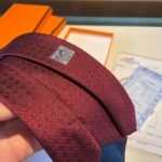 Hermes Tie Larguez Les Amarres Twillbi Red For Men - Image 4