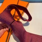 Hermes Tie Larguez Les Amarres Twillbi Red For Men - Image 2