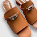 Hermes Candy Sandal Brown For Women - Image 2