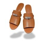 Hermes Candy Sandal Brown For Women