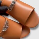 Hermes Candy Sandal Brown For Women - Image 3