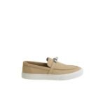 Hermes Game Slip-On Sneakers Beige For Men H241851ZH5K420 - Image 2