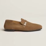 Hermes Giovanni Loafers Brun Fume For Men H231991ZAE5400 - Image 2