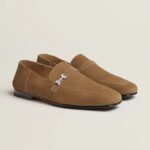 Hermes Giovanni Loafers Brun Fume For Men H231991ZAE5400 - Image 3