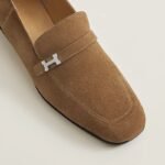 Hermes Giovanni Loafers Brun Fume For Men H231991ZAE5400 - Image 5