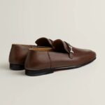 Hermes Giovanni Loafers Marron Pecan For Men H231992ZANP410 - Image 3