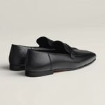 Hermes Giovanni Loafers Noir For Men H232889ZA01410 - Image 5