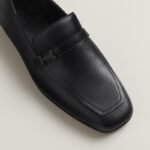 Hermes Giovanni Loafers Noir For Men H232889ZA01410 - Image 3
