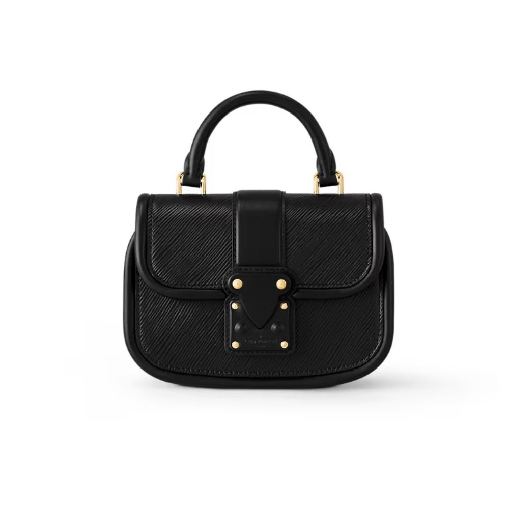 xr:d:DAF4z7b0LQY:19,j:6845885841065347715,t:24010406 Louis Vuitton Hide And Seek Black Bag For Women M22724 - 8.3 Inches/ 21 Cm - Image 1
