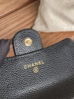 Chanel Classic Card Holder Gold Black For Women, Women’s Wallet 4.5in/11.5cm - Image 7
