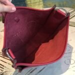 Hermes Evelyne III PM Bag Burgundy - Image 6