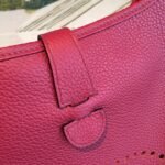 Hermes Evelyne III PM Bag Burgundy - Image 5
