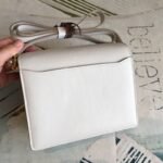 Hermes Mini Evercolor Sac Roulis 19 White Gold Hardware For Women 7.5in/19cm - Image 7