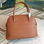 Hermes Bolide Bag Brown For Women Silver Toned Hardware 12.6in/32cm - Image 8