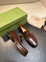 Gucci Interlocking G Loafer Brown For Men - Image 10