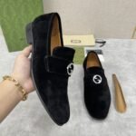 Gucci Interlocking G Loafer Black For Men - Image 5