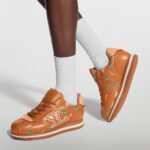 Louis Vuitton LV BUTTERSOFT Sneaker Cognac Brown For Men - 1AJSTM - Image 5