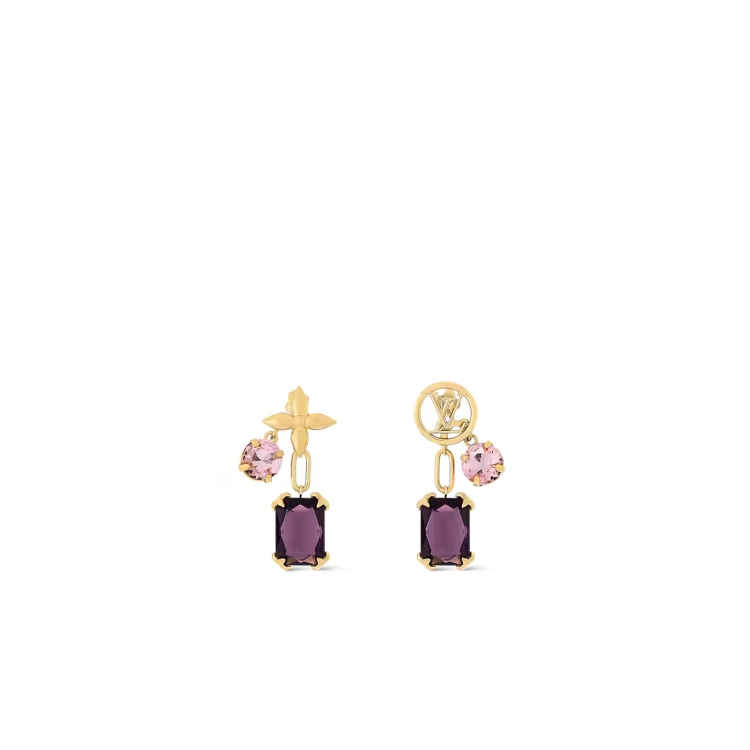 LV-Circle-Heirloom-Earrings.jpg Louis Vuitton Circle Heirloom Earrings For Women - M02891 - Image 1