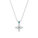 Louis Vuitton LV Flower Rope Pendant Necklace For Men 45cm/18in M02062 - Image 2