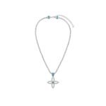 Louis Vuitton LV Flower Rope Pendant Necklace For Men 45cm/18in M02062