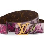Louis Vuitton Tag 40mm Reversible Belt Purple For Men M8639U - Image 2