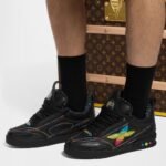 Louis Vuitton Skate Sneaker Black For Men - 1AH599 - Image 6