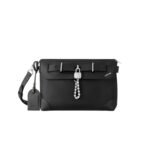 Louis Vuitton Steamer Crossbody Black For Men 30cm/12in - M11607