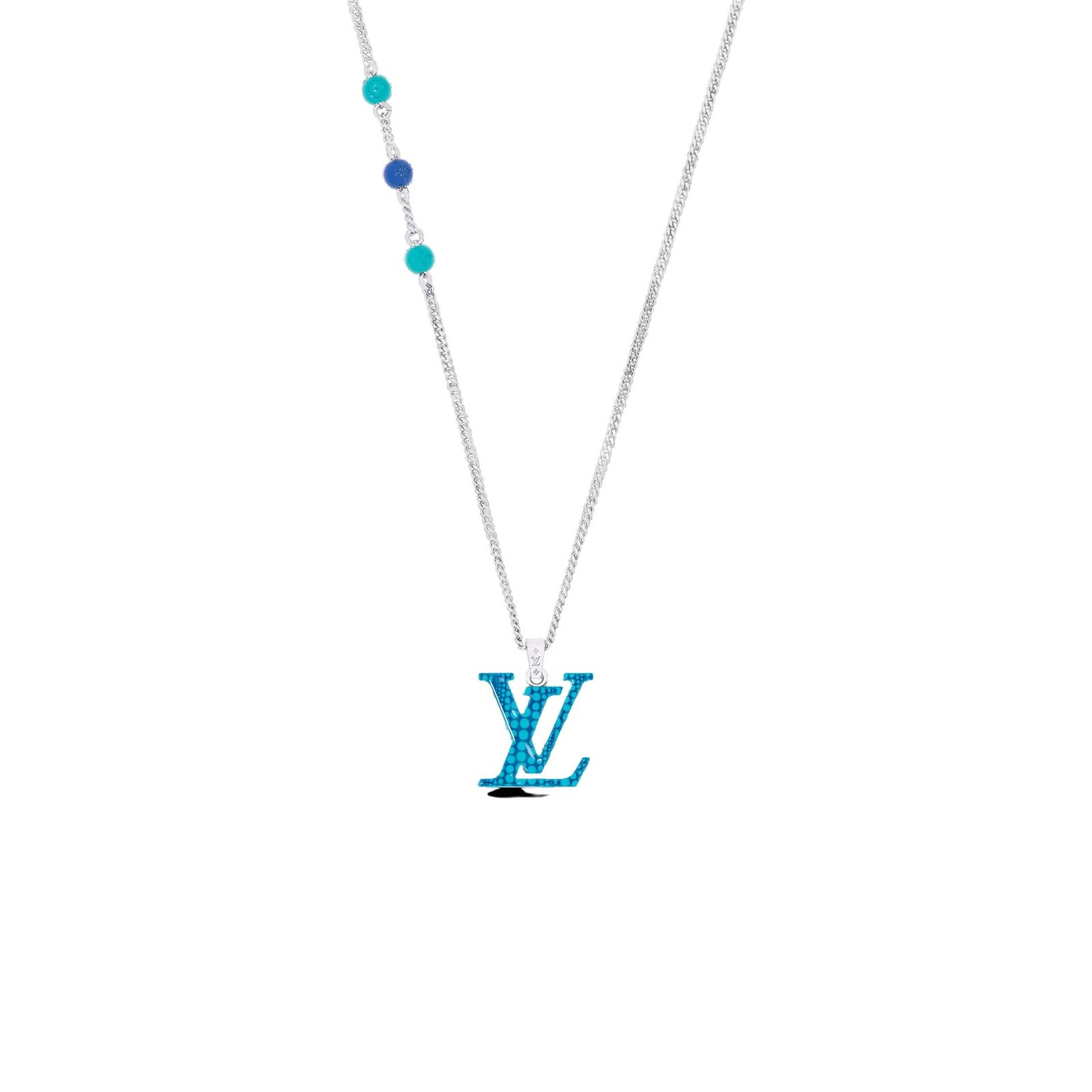 xr:d:DAFkQok1bpg:46,j:5669936726,t:23052909 LV x YK LV Pumpkin Pendant Blue For Men M01093 - Image 1