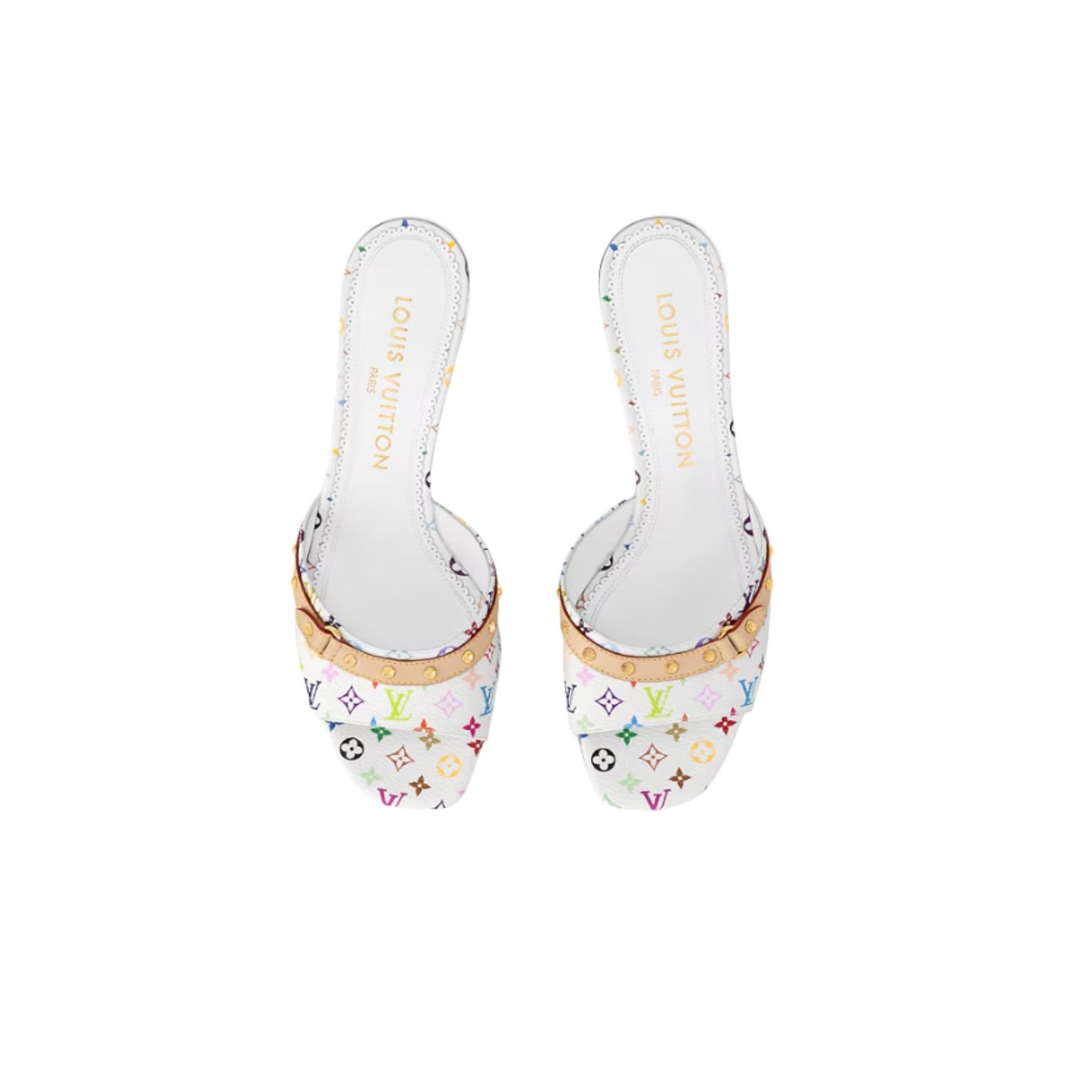LVxTM-6AM-Mule.jpg Louis Vuitton LV x TM 6AM Mule Multicolored 5.5cm/ 2.2in For Women - 1AGWTE - Image 1