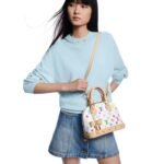Louis Vuitton LV x TM Alma BB Top Handle Bag 9.3in/ 23.5cm Multicolored Bag Gold Hardware For Women M13078 - Image 2