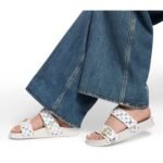 Louis Vuitton LV x TM Bom Dia Flat Comfort Mule Multicolored Blanc For Women - 1AGXU3 - Image 4