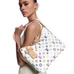 Louis Vuitton LV x TM CarryAll PM Shoulder Bag 11.4in/ 29cm Multicolored Gold Hardware For Women M13661 - Image 4