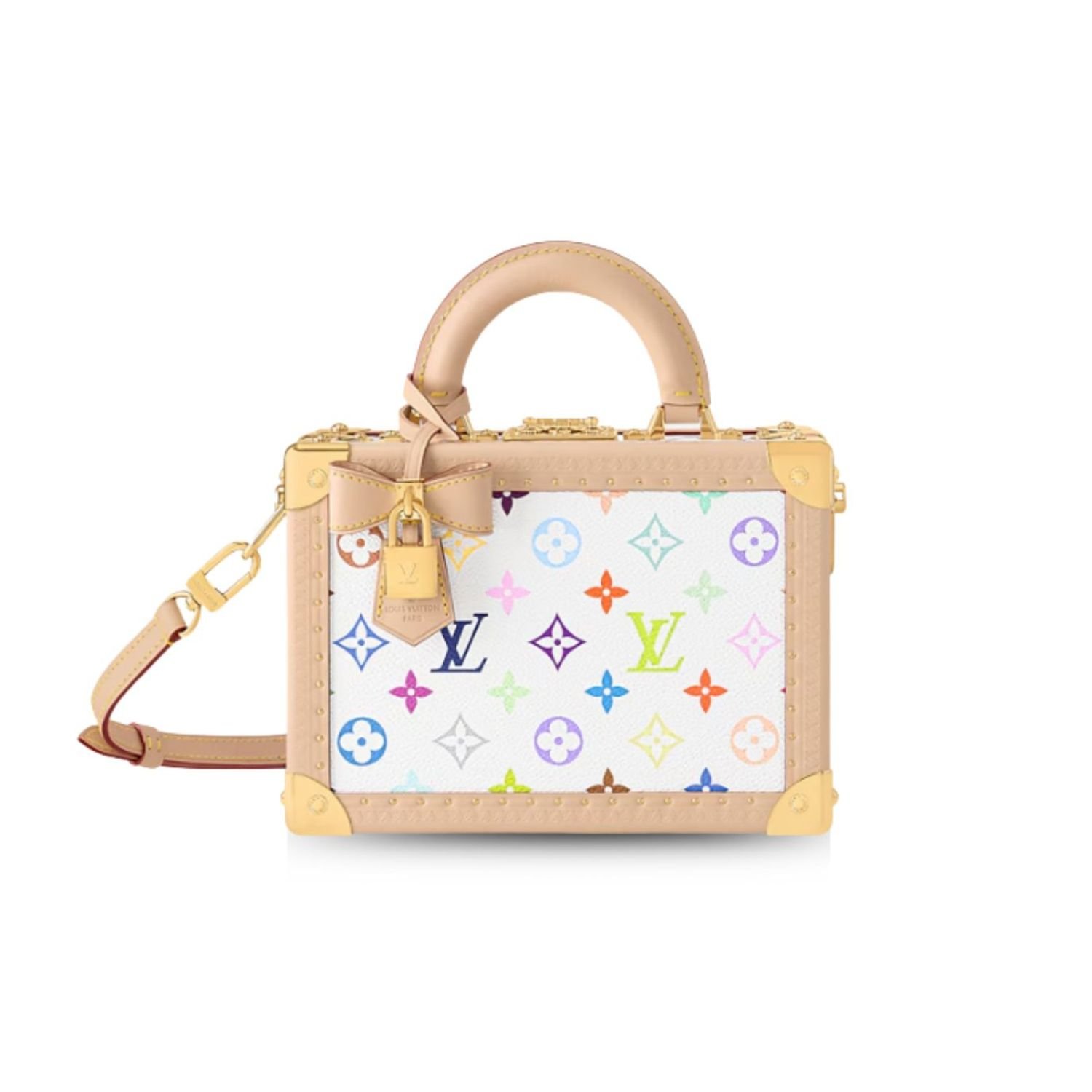 LVxTM-Petite-Valise-10.jpg Louis Vuitton LV x TM Petite Valise Multicolored Bag For Women 22.5cm/8.9in - M13125 - Image 1